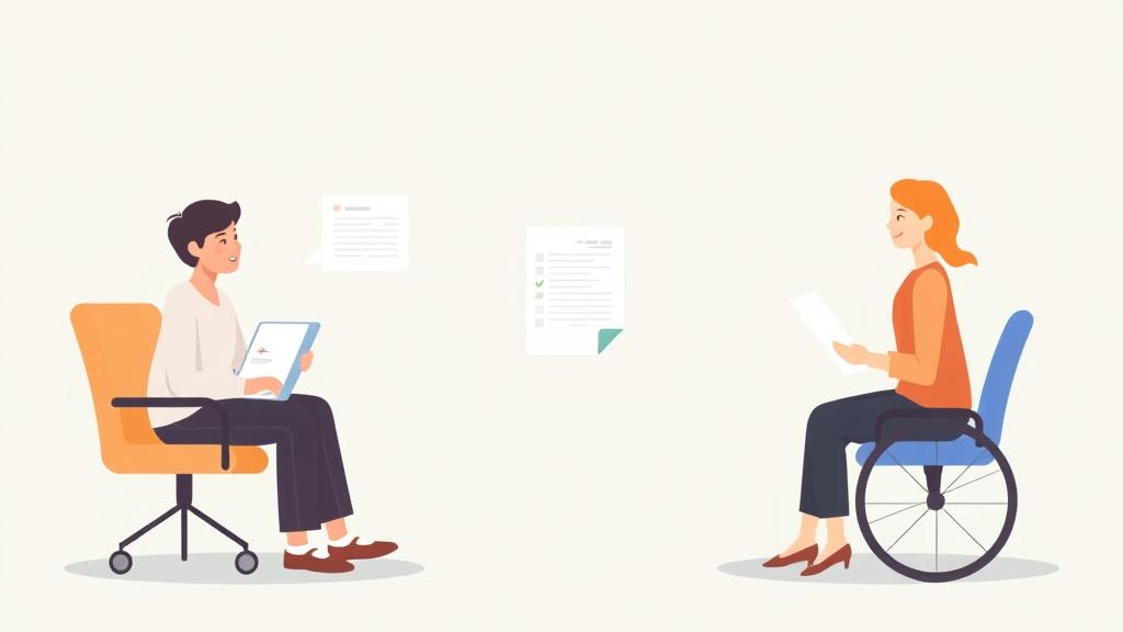 Conceptual diagram showing how SSDI and ACA Marketplace Insurance works in practice