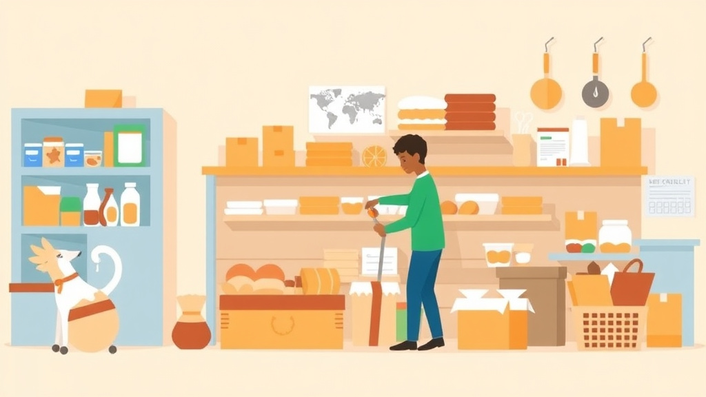 Clear illustration of food Banks and Pantries for SSDI Recipients with supporting details