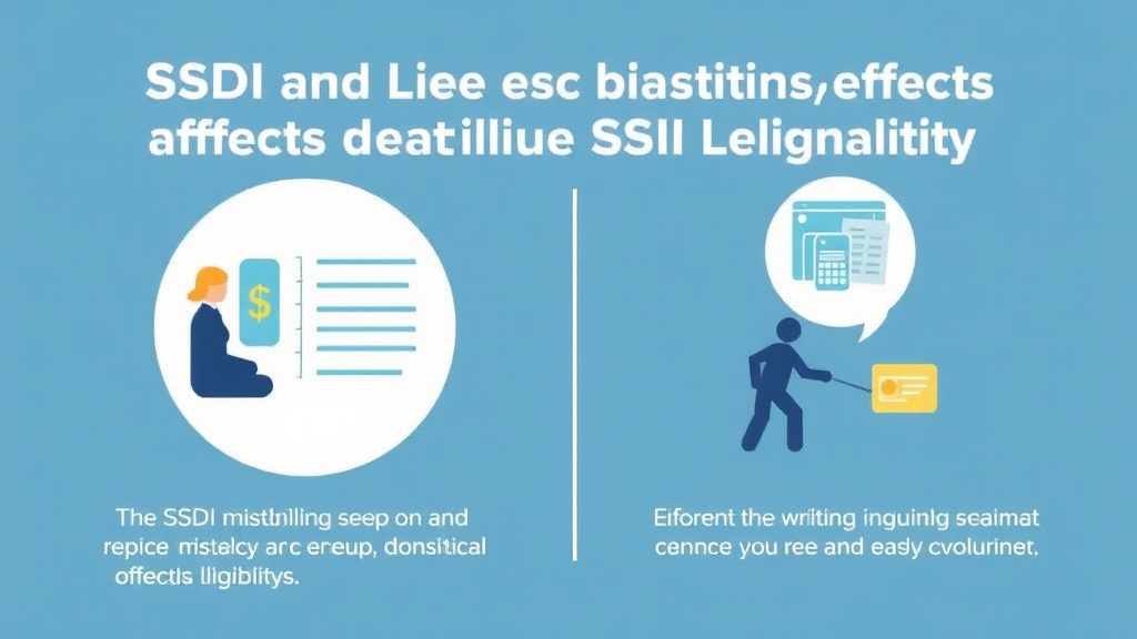 Practical workflow diagram for SSDI and Life Insurance: How It Affects SSI Eligibility