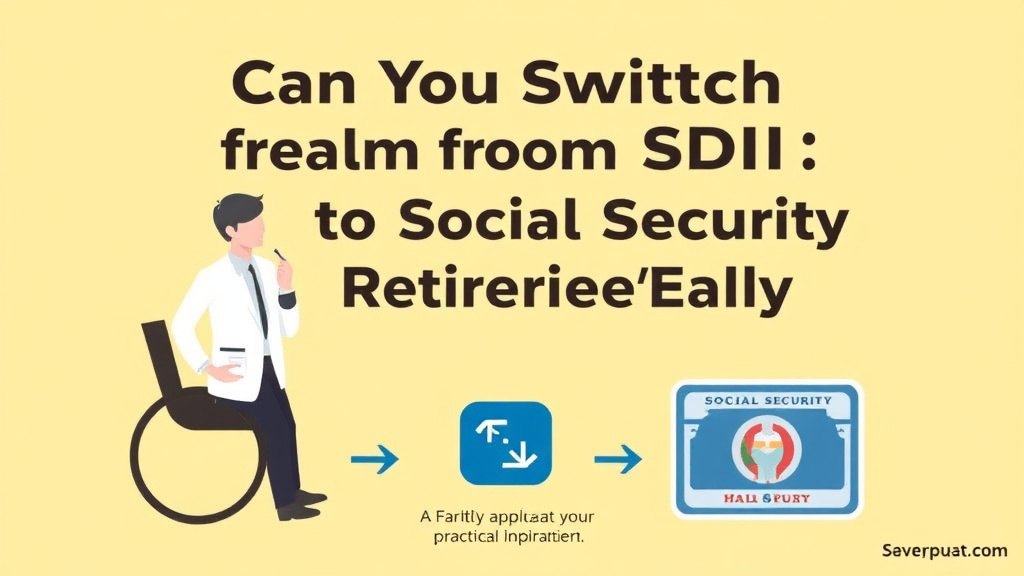 Practical checklist visual for can You Switch from SSDI to Social Security Retirement Early?