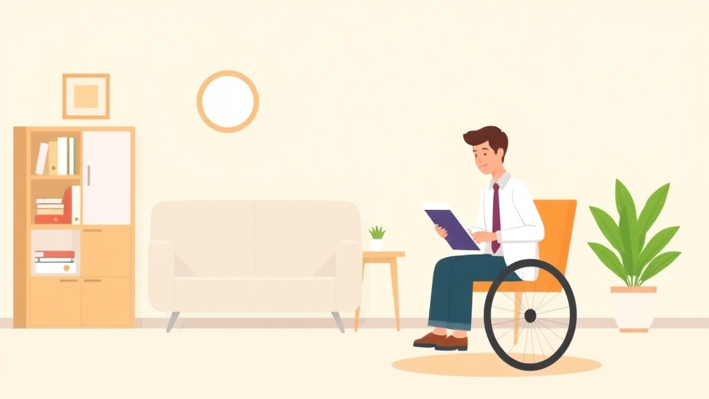 Illustration breaking down the fundamentals of SSDI and Student Loan Discharge: Total and Permanent Disability