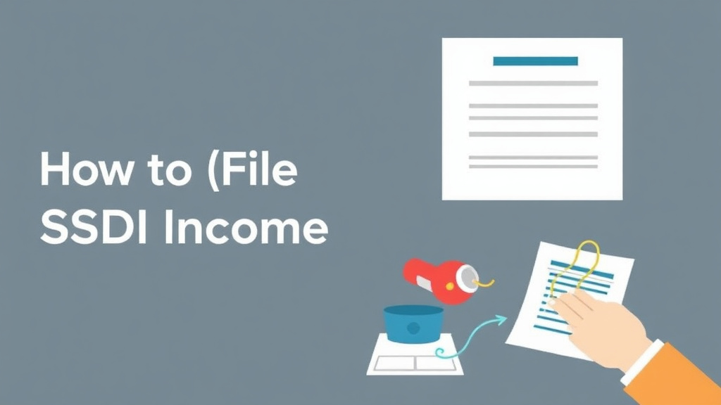 Real-world application diagram for file Taxes on SSDI Income: Step-by-Step
