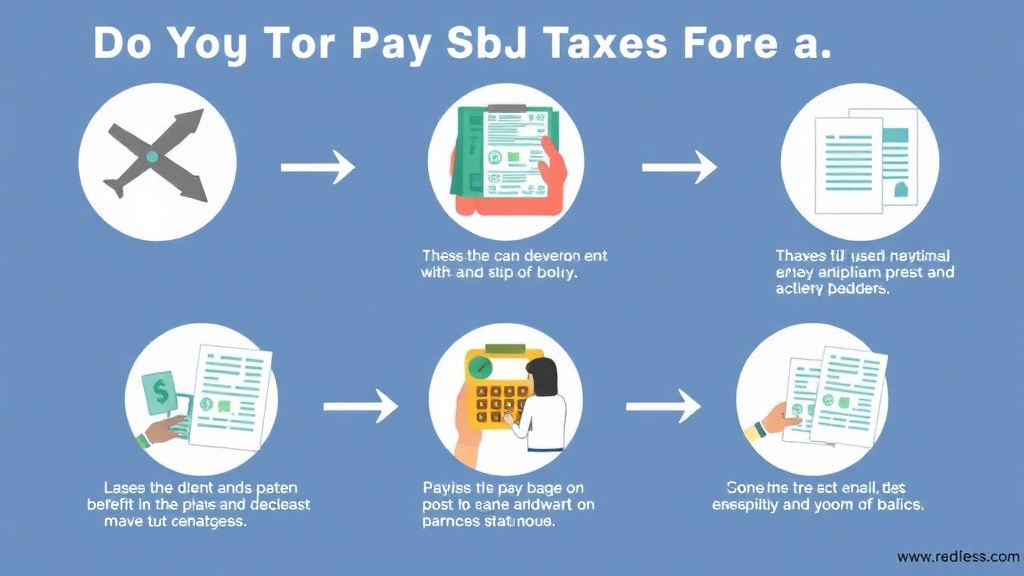 Process flow illustration for putting do You Pay Taxes on SSDI Benefits? into action