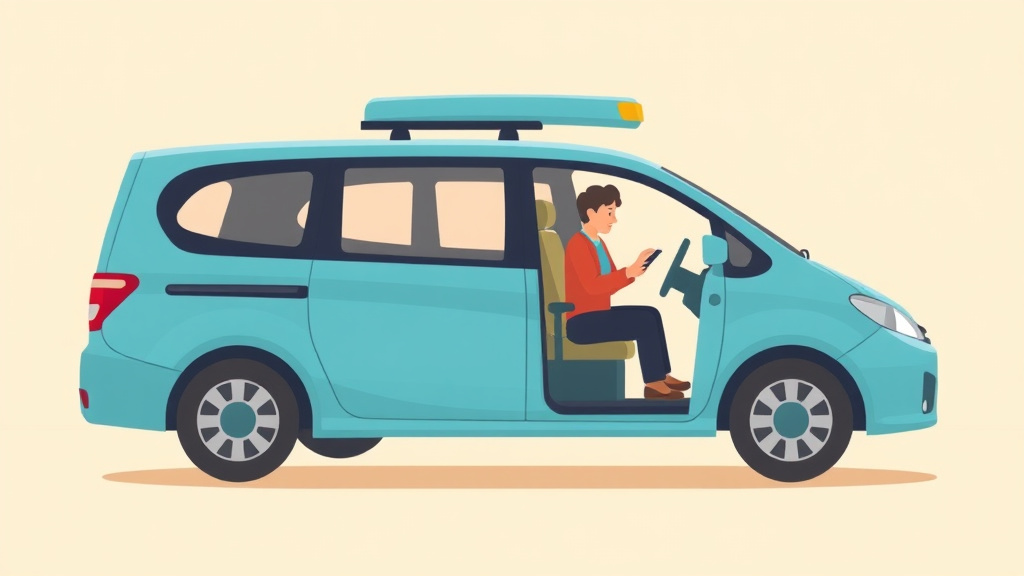 Visual overview of free and Reduced Transportation for SSDI Recipients with key concepts highlighted