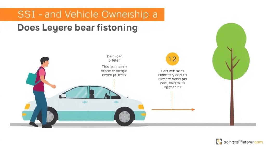 Process flow illustration for putting SSI and Vehicle Ownership: Does Your Car Count as a Resource? into action