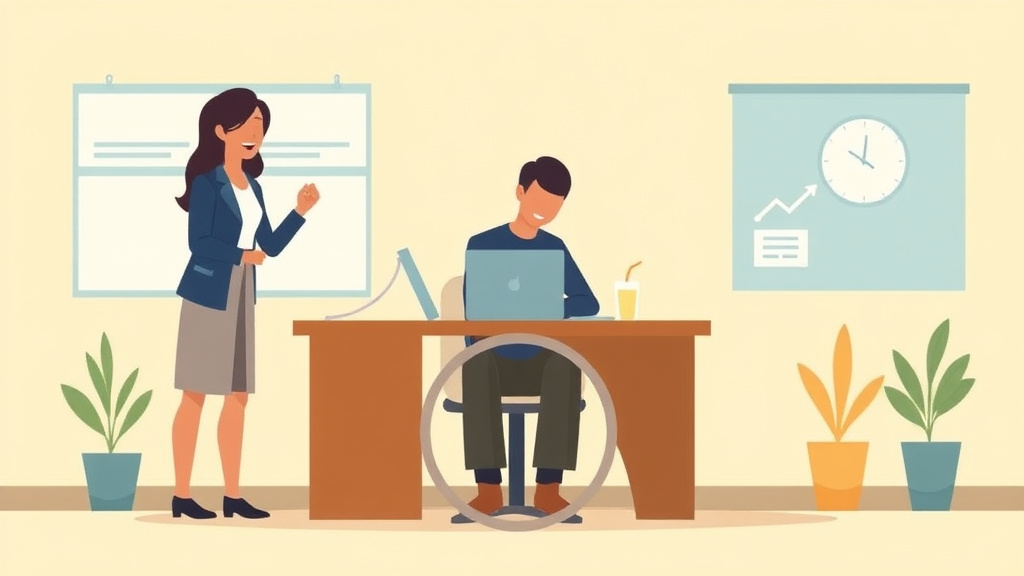 Educational graphic covering the essentials of vocational Rehabilitation and SSDI: Free Job Training