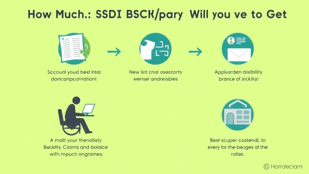 Step-by-step visual guide for implementing how Much SSDI Backpay Will You Get? Calculator and Examples