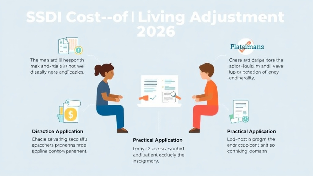 Hands-on guide visualization for SSDI Cost of Living Adjustment (COLA) 2026