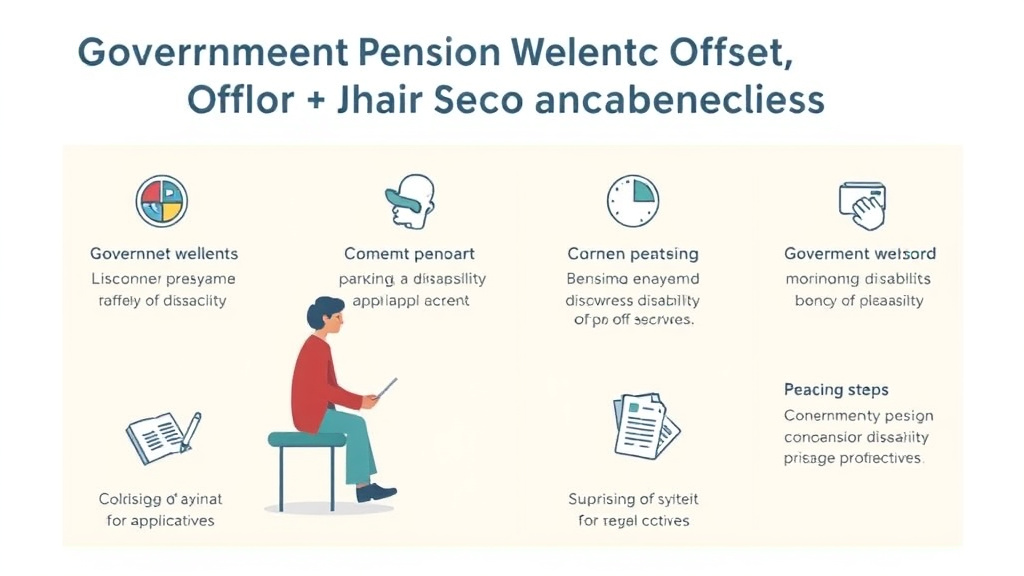Practical checklist visual for government Pension Offset (GPO) and SSDI Spousal Benefits