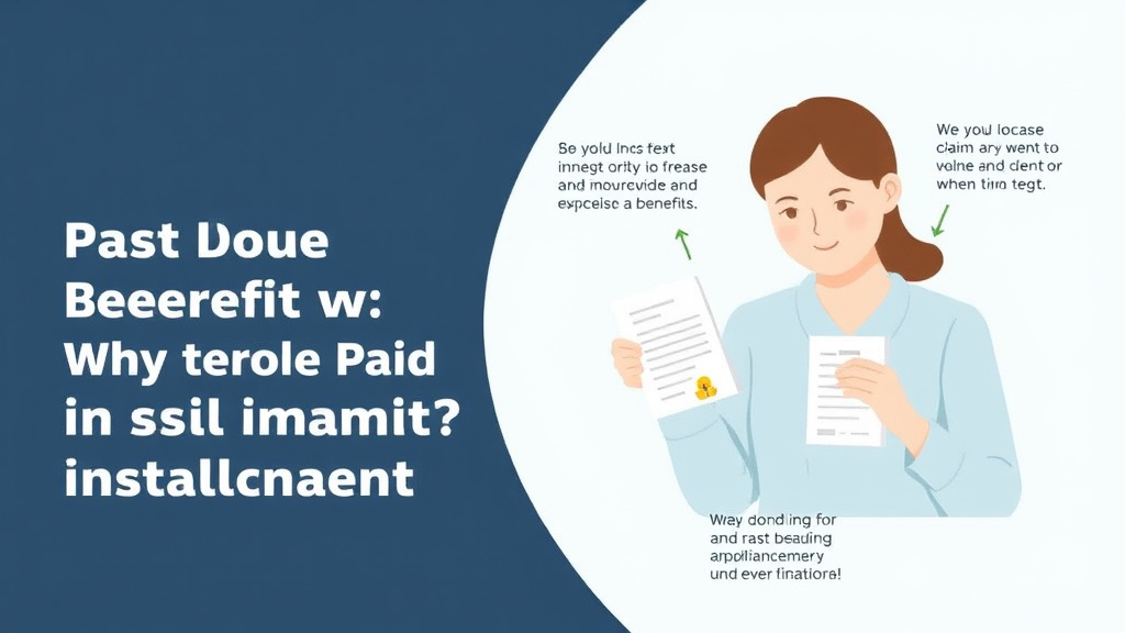 Hands-on guide visualization for SSI Past-Due Benefits: Why They're Paid in Installments