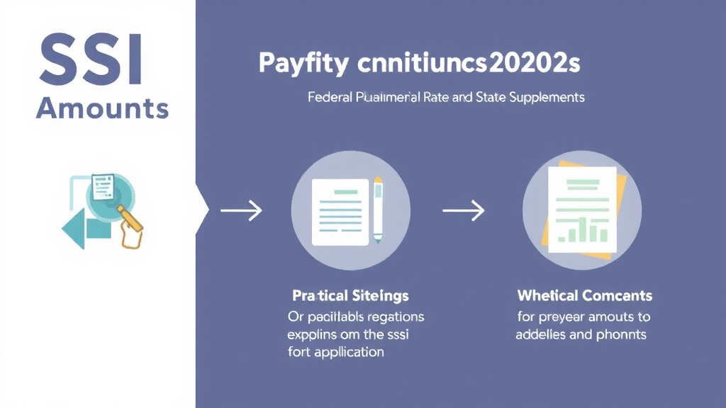 Real-world application diagram for SSI Payment Amounts 2026: Federal Rate and State Supplements
