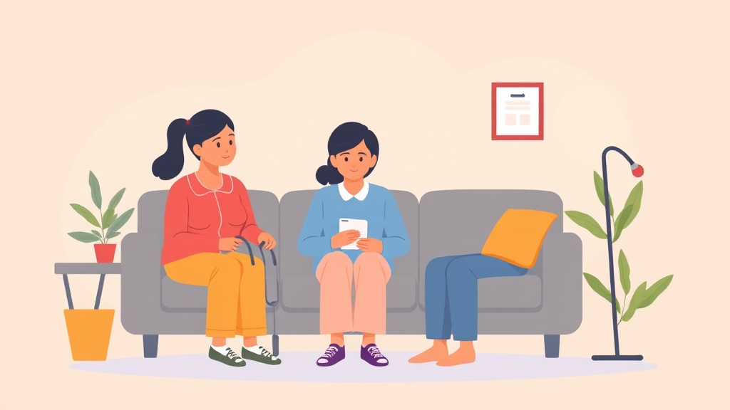 Conceptual diagram showing how disability Caregiver Resources in Illinois works in practice