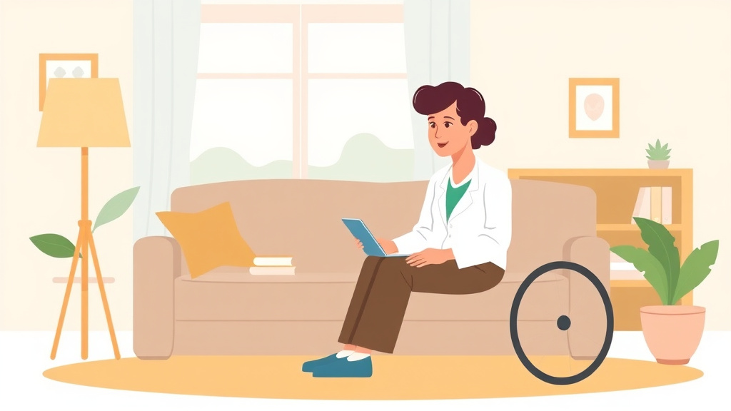 Conceptual diagram showing how disability Caregiver Resources in Indiana works in practice