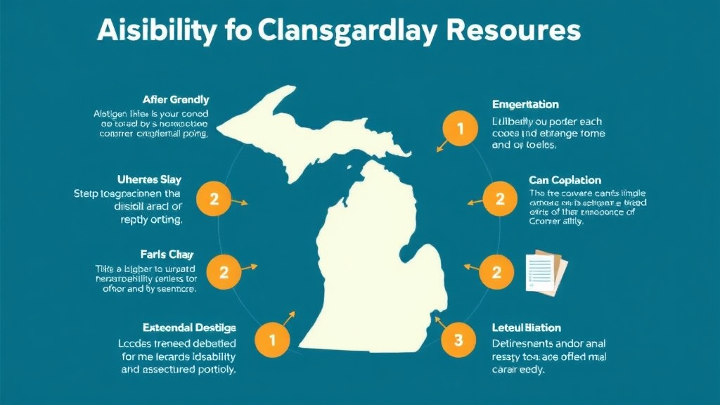 Practical checklist visual for disability Caregiver Resources in Michigan