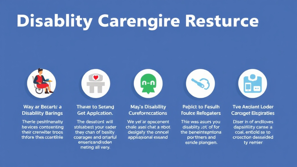 Action-oriented illustration showing how to apply disability Caregiver Resources in Pennsylvania