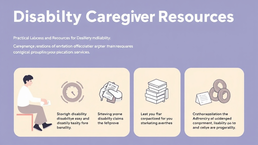 Real-world application diagram for disability Caregiver Resources in South Carolina