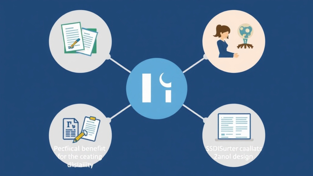 Hands-on guide visualization for SSDI Survivor Benefits for Disabled Spouse