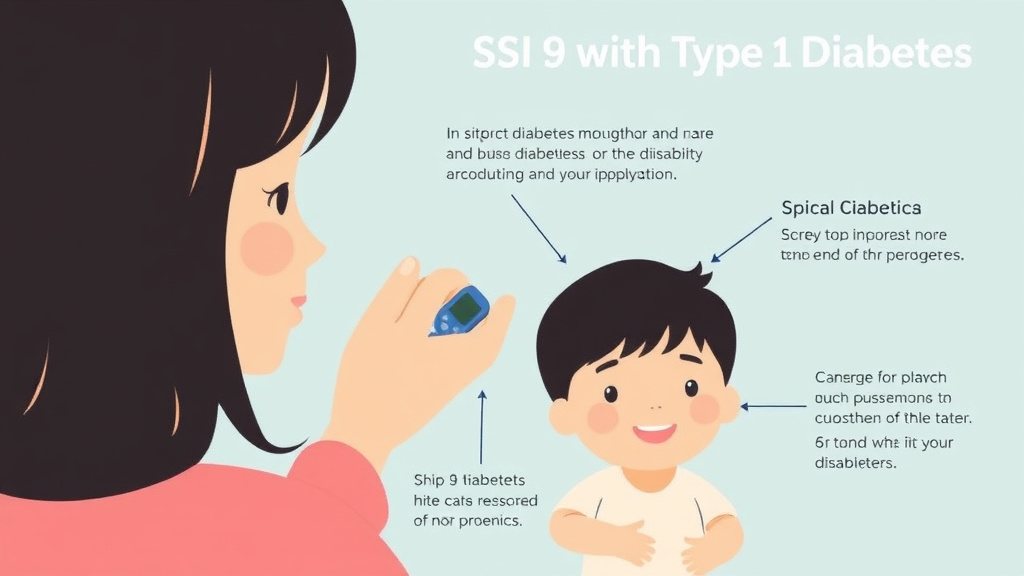 Practical workflow diagram for SSI for a Child with Type 1 Diabetes