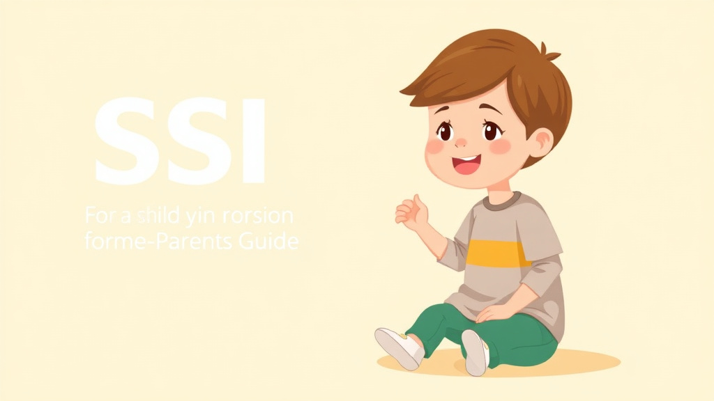 Conceptual diagram showing how SSI for a Child with Down Syndrome: Parent's Guide works in practice