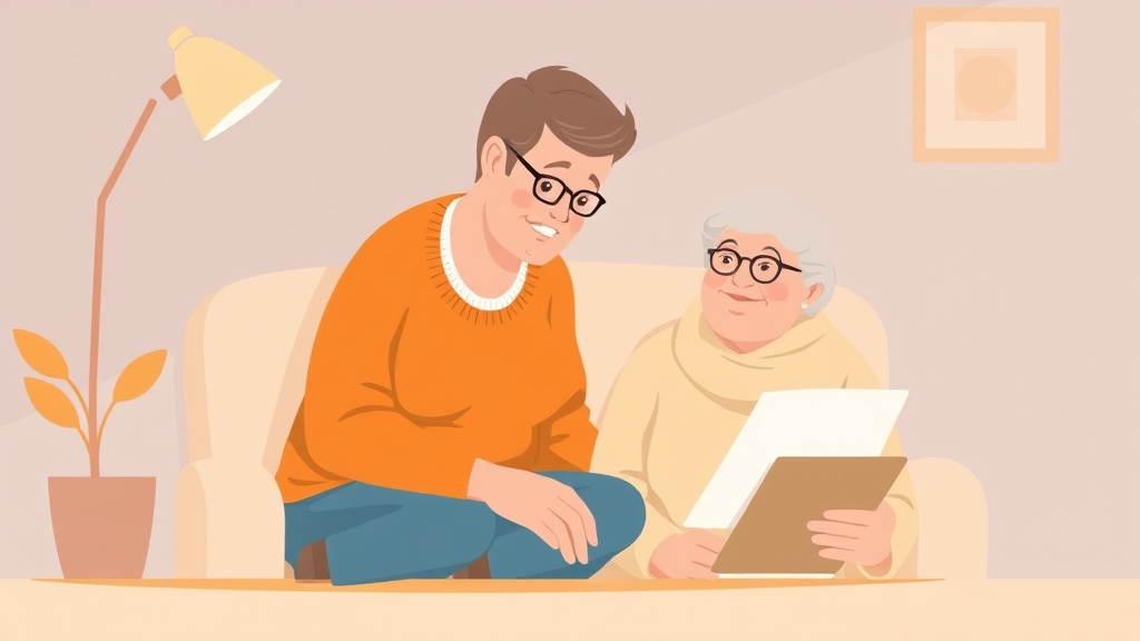 Conceptual diagram showing how SSDI for an Elderly Parent: Age-Based Advantages works in practice