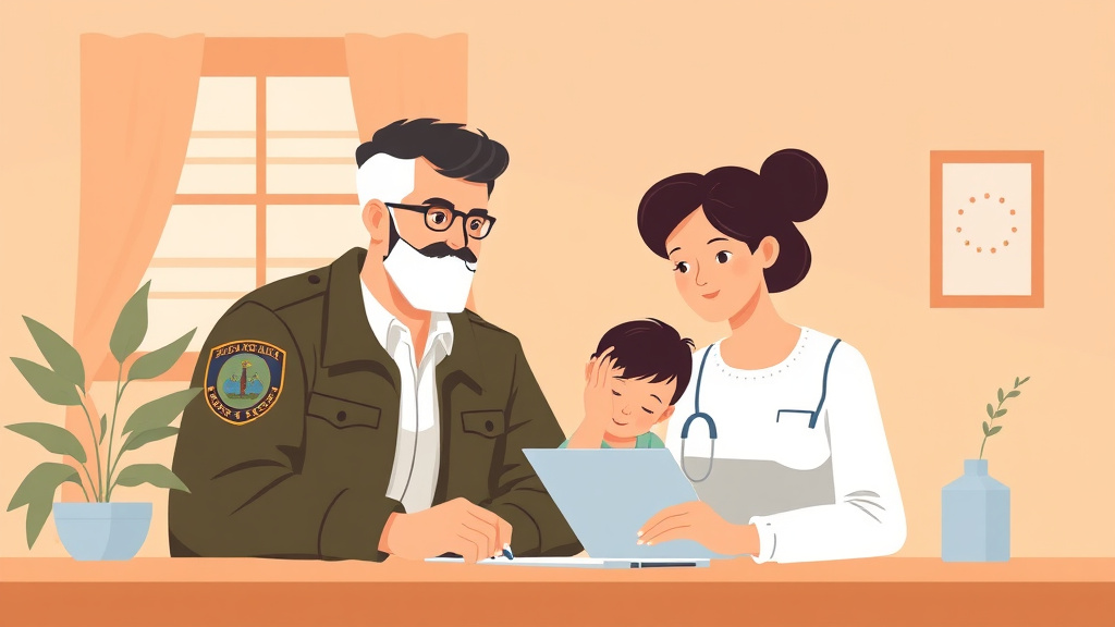 Clear illustration of helping a Veteran Family Member Apply for SSDI with supporting details