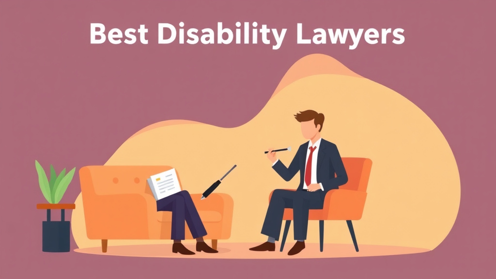 Clear illustration of best Disability Lawyers in California 2026 with supporting details