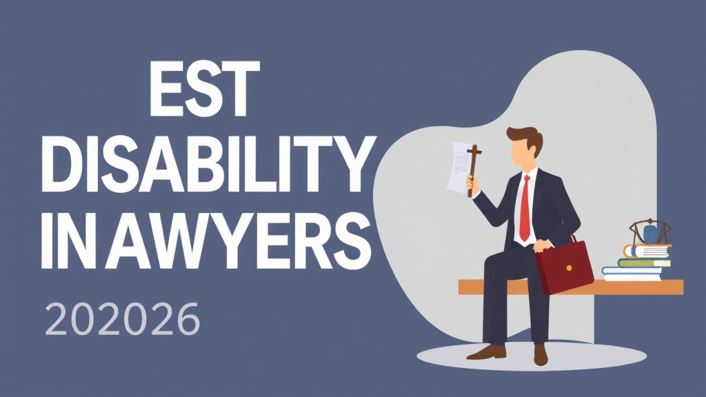 A professional illustration depicting best Disability Lawyers in Florida 2026