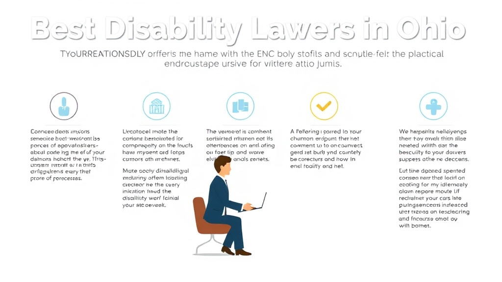 Practical checklist visual for best Disability Lawyers in Ohio 2026