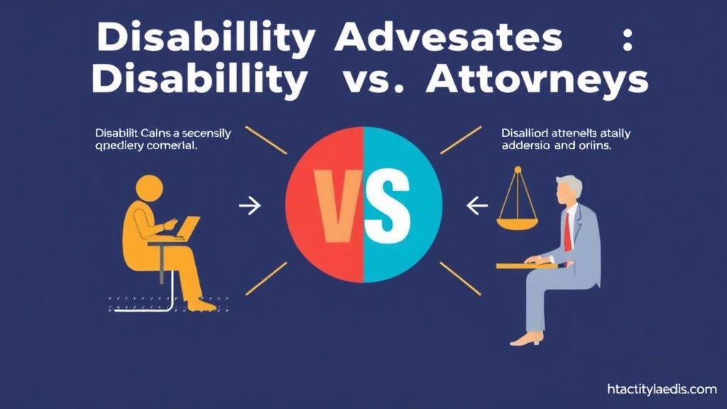 Step-by-step visual guide for implementing disability Advocates vs Attorneys: What's the Difference?