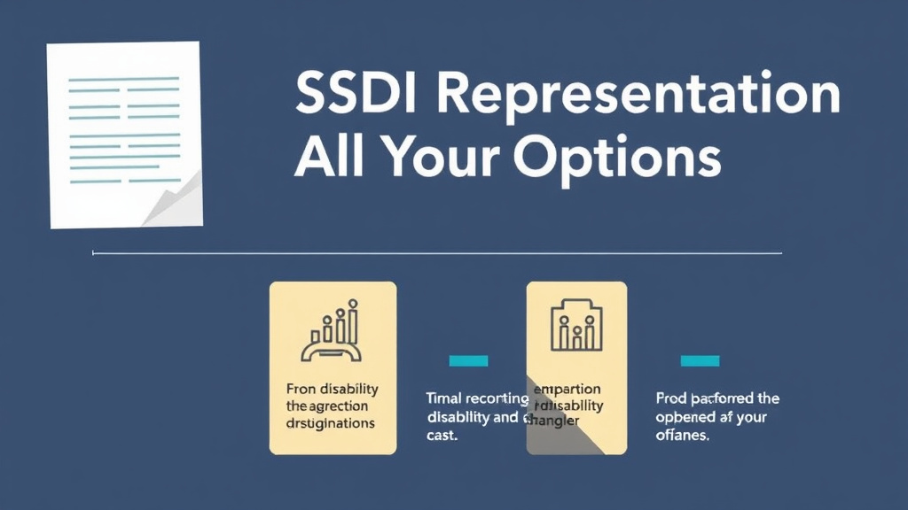 Step-by-step visual guide for implementing SSDI Representation: All Your Options Explained