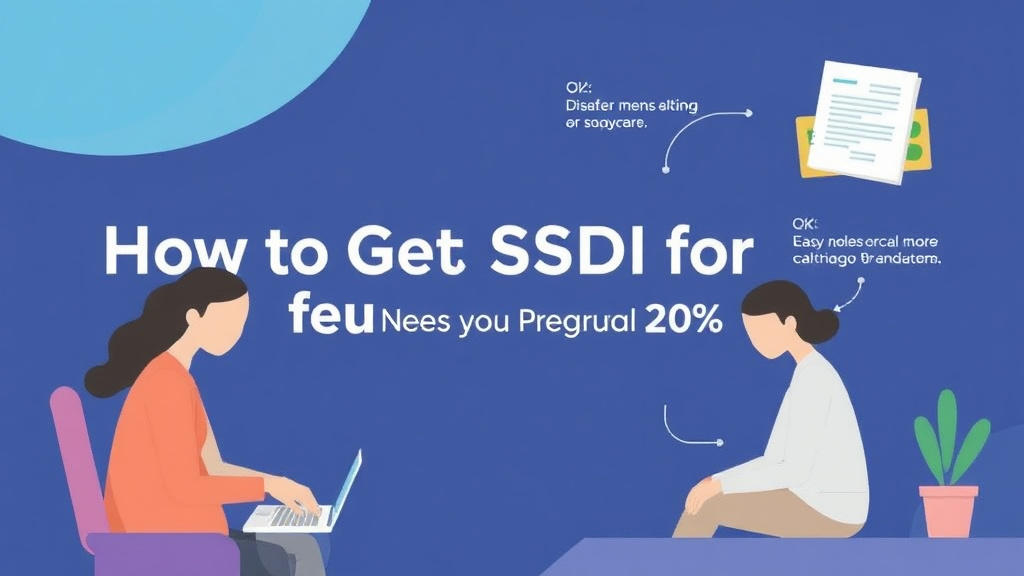 Process flow illustration for putting get SSDI for ADHD: What the SSA Needs to Approve You into action