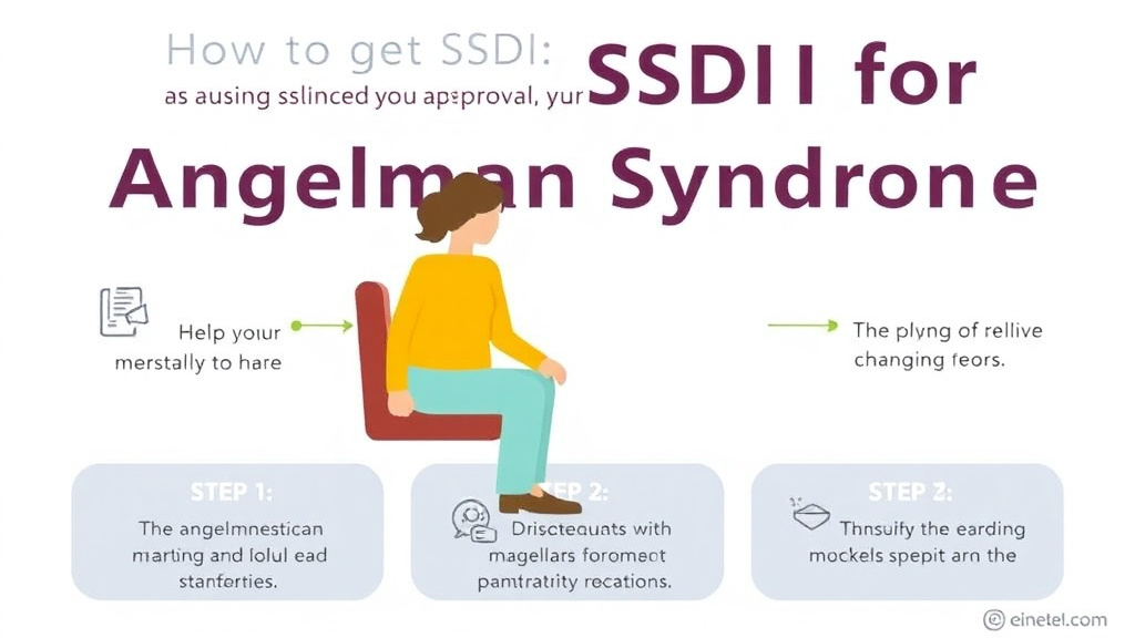 Practical checklist visual for get SSDI for Angelman Syndrome: What the SSA Needs to Approve You