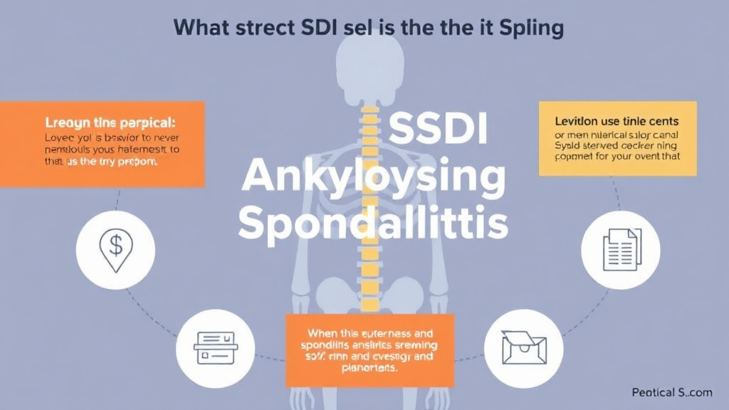 Real-world application diagram for get SSDI for Ankylosing Spondylitis: What the SSA Needs to Approve You