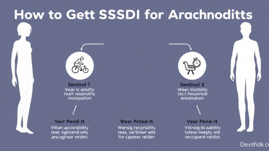 Step-by-step visual guide for implementing get SSDI for Arachnoiditis: What the SSA Needs to Approve You