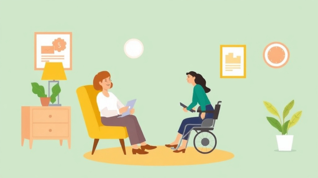 Illustration breaking down the fundamentals of get SSDI for Bell's Palsy (Chronic): What the SSA Needs to Approve You