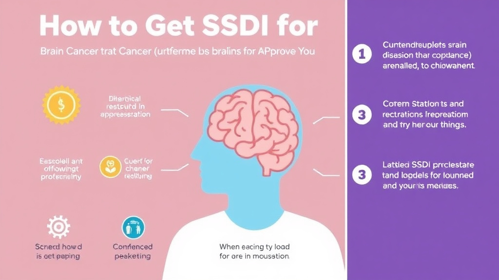 Practical workflow diagram for get SSDI for Brain Cancer: What the SSA Needs to Approve You