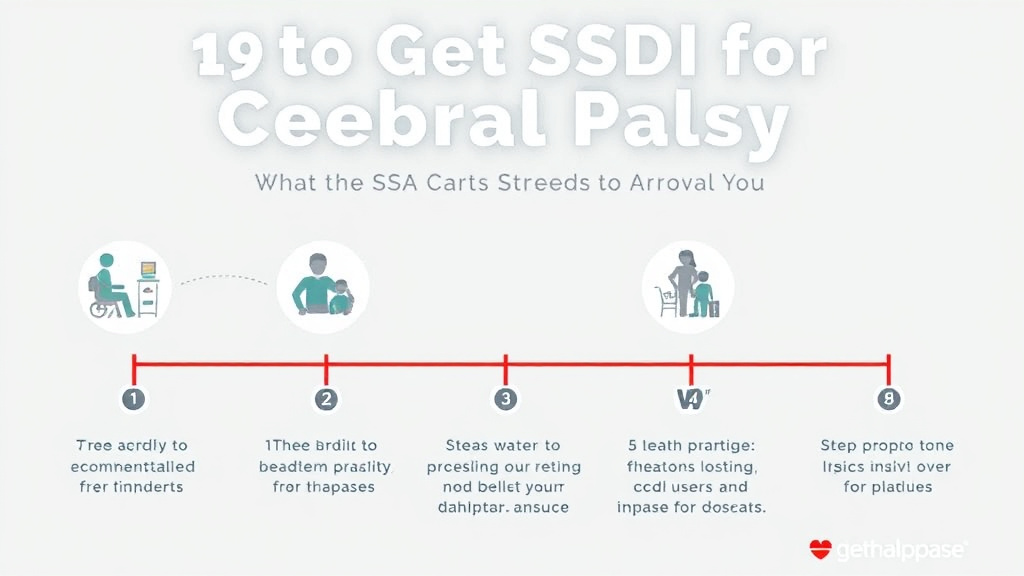 Step-by-step visual guide for implementing get SSDI for Cerebral Palsy: What the SSA Needs to Approve You