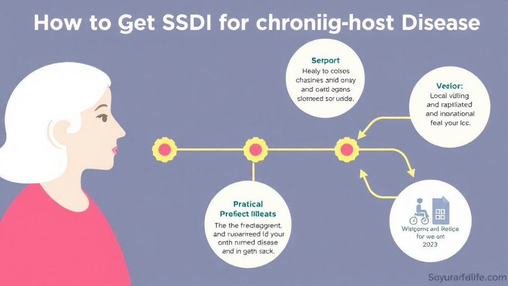 Practical checklist visual for get SSDI for Chronic Graft-vs-Host Disease: What the SSA Needs to Approve You