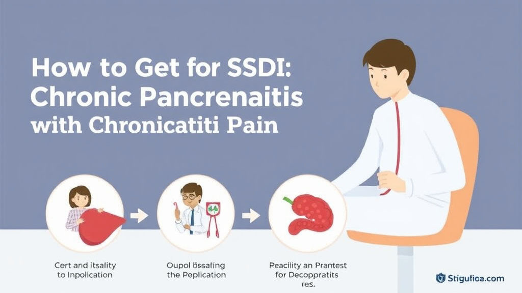 Step-by-step visual guide for implementing get SSDI for Chronic Pancreatitis with Chronic Pain: What the SSA Needs to Approve You