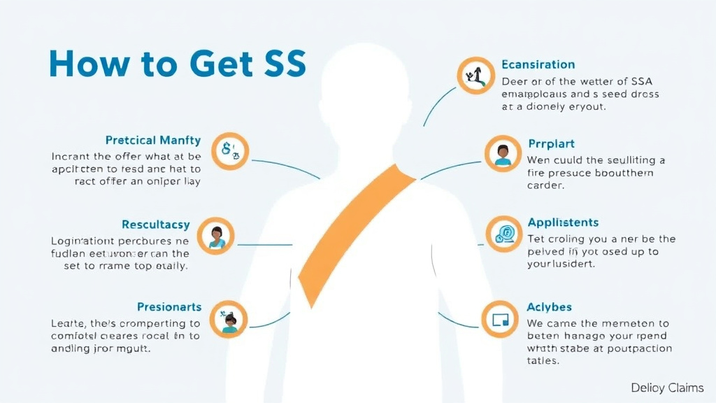 Action-oriented illustration showing how to apply get SSDI for Colon Cancer: What the SSA Needs to Approve You