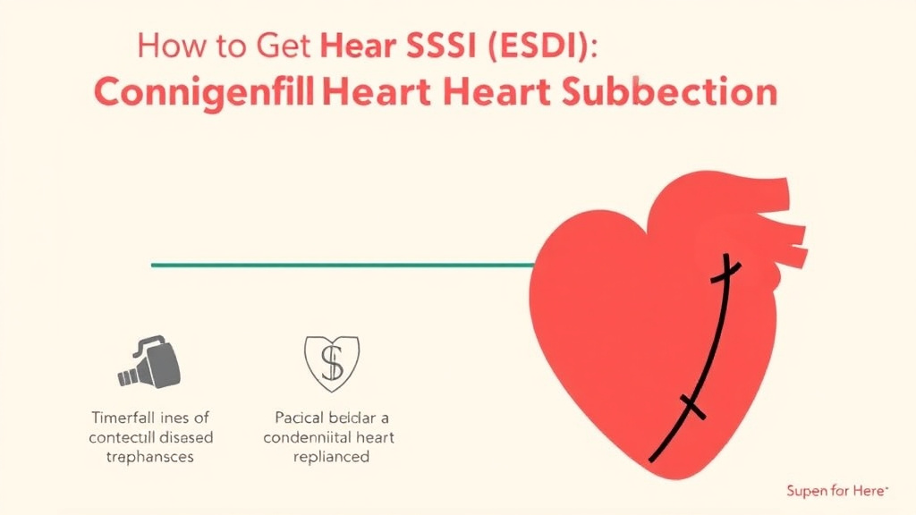 Implementation roadmap for get SSDI for Congenital Heart Disease in Adults: What the SSA Needs to Approve You with actionable steps
