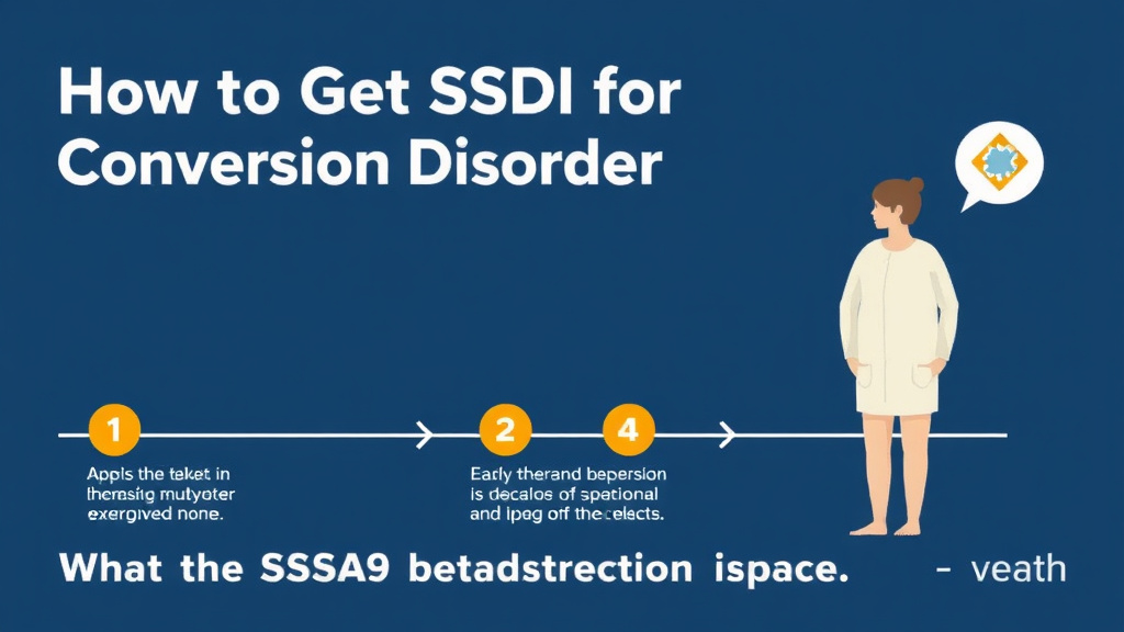 Implementation roadmap for get SSDI for Conversion Disorder (Functional Neurological): What the SSA Needs to Approve You with actionable steps
