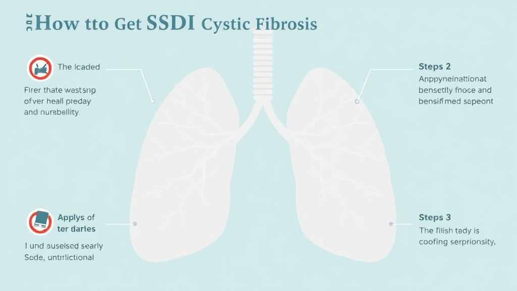Practical checklist visual for get SSDI for Cystic Fibrosis: What the SSA Needs to Approve You