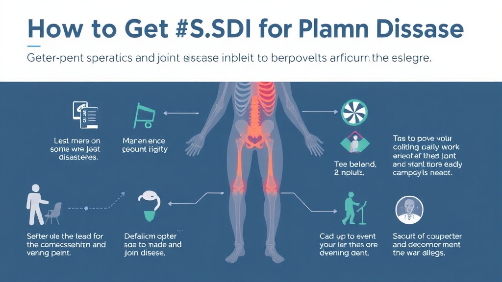 Step-by-step visual guide for implementing get SSDI for Degenerative Joint Disease: What the SSA Needs to Approve You