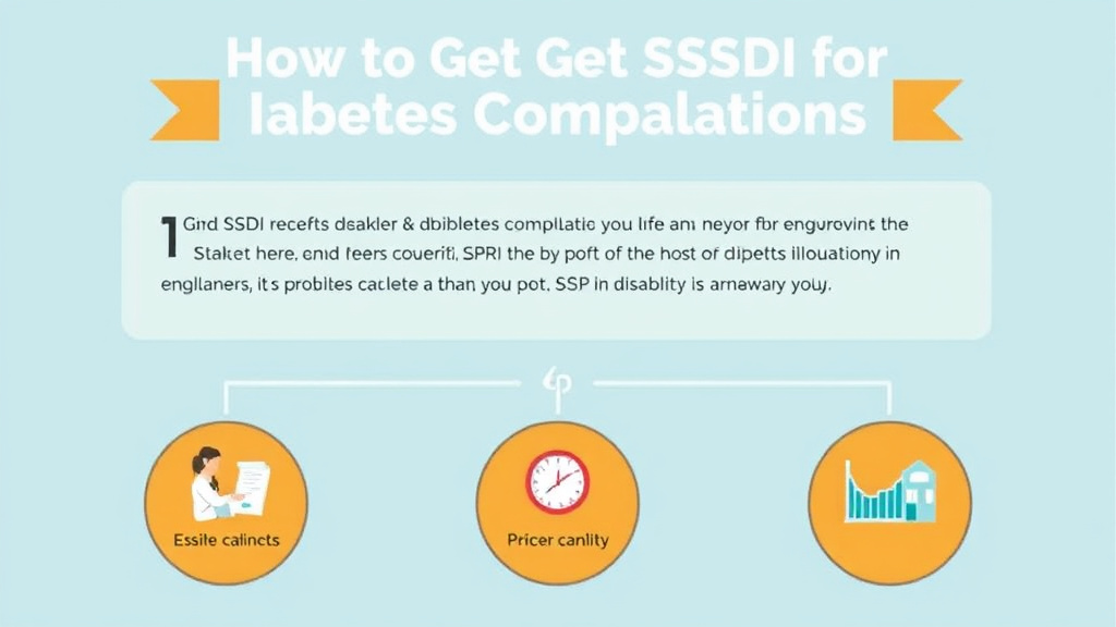 Practical checklist visual for get SSDI for Diabetes Complications: What the SSA Needs to Approve You
