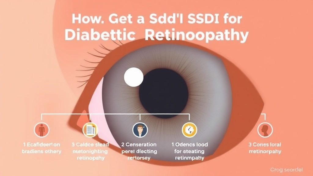 Practical workflow diagram for get SSDI for Diabetic Retinopathy: What the SSA Needs to Approve You