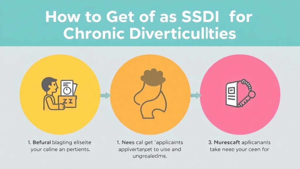 Step-by-step visual guide for implementing get SSDI for Chronic Diverticulitis: What the SSA Needs to Approve You