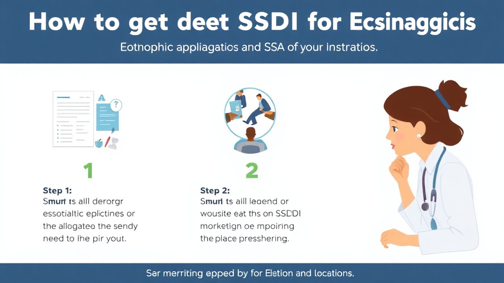 Step-by-step visual guide for implementing get SSDI for Eosinophilic Esophagitis: What the SSA Needs to Approve You