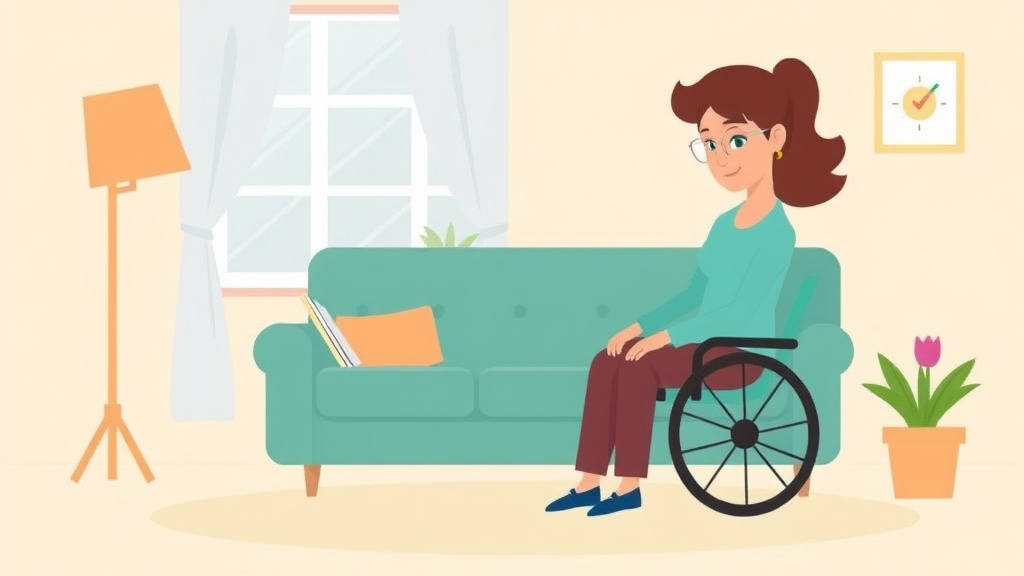 A professional illustration depicting get SSDI for Fibromyalgia: What the SSA Needs to Approve You