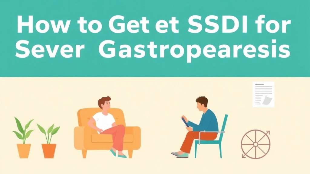 Clear illustration of get SSDI for Severe Gastroparesis: What the SSA Needs to Approve You with supporting details